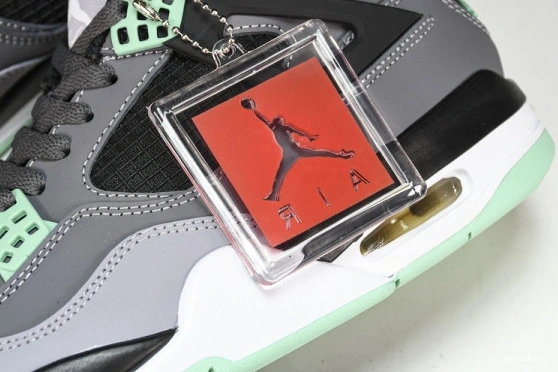 Cheap EP Green 308497-033 Retro Jordan Glow 4 Air 308497-033 0429